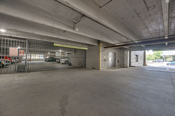 Underground Parking Area at Easton Apartments, Dallas, 75206